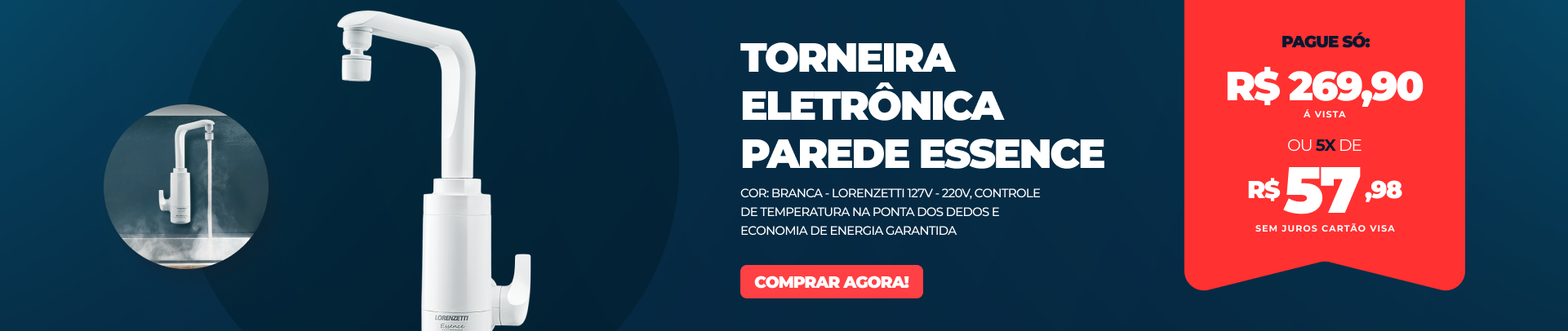 5gbet1.com - TORNEIRA ELETRÔNICA PAREDE ESSENCE