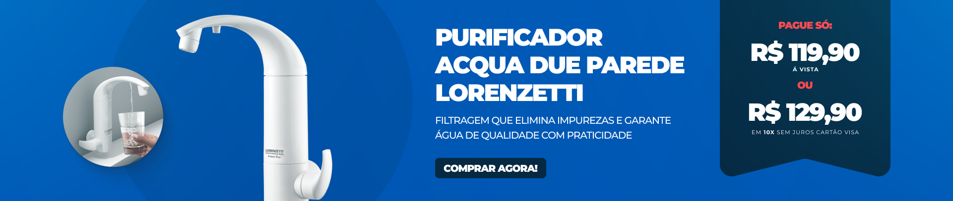 5gbet1.com - PURIFICADOR ACQUA DUE PAREDE LORENZETTI